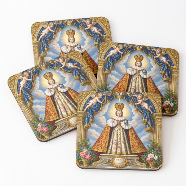 Item preview, Infant Jesus of Prague Vintage Catholic Art Print | Sacred Religious Christian Portrait | Baroque Holy Child Wall Decor designed and sold by Crux Fidelis.