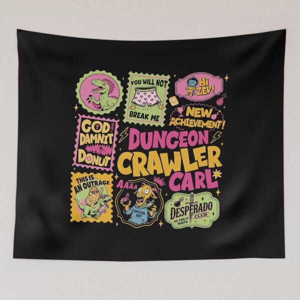 Item preview, Dungeon-Crawler-Carl designed and sold by yuckticke.