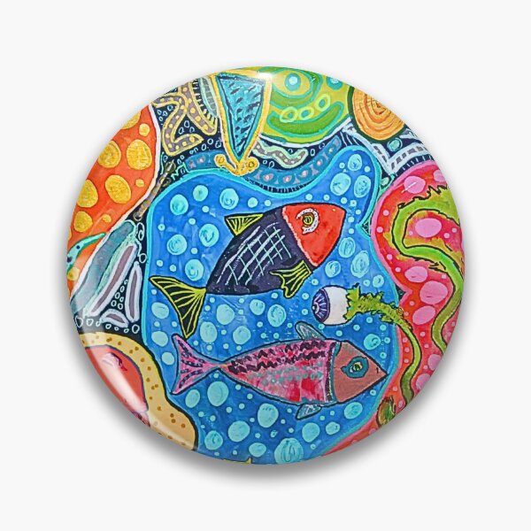 Item preview, "Glub" Original Painting designed and sold by darametzgerart.