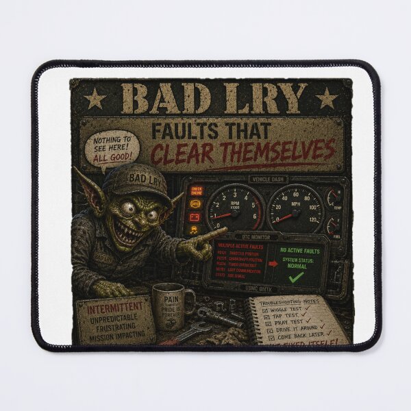 Item preview, BAD LRY - Faults That Clear Themselves designed and sold by WrenchCorps.