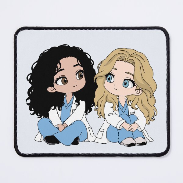 Item preview, Meredith Gray and Cristina Yang (Grey's Anatomy) designed and sold by Alpha1810.