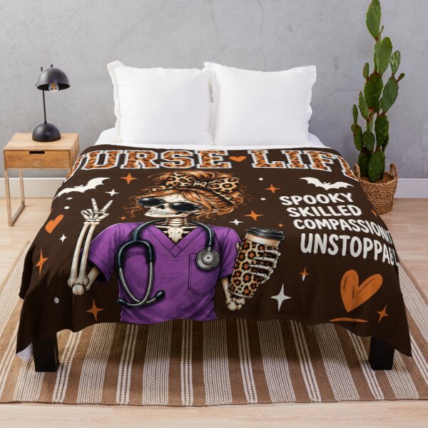 Item preview, Copy of Leopard Print Healthcare Throw Blanket designed and sold by ClinicalHubs.