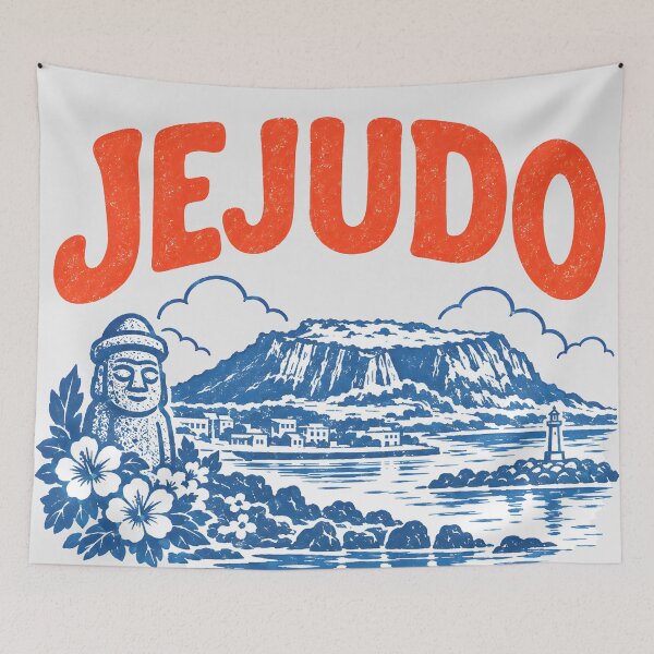Item preview, Jejudo Island Korea Cute Jeju Landscape designed and sold by HowToCanadian.