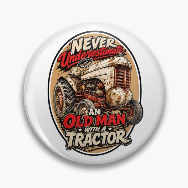 Item preview, Never Underestimate An Old Man With Tractor designed and sold by Wilcox PhotoArt.