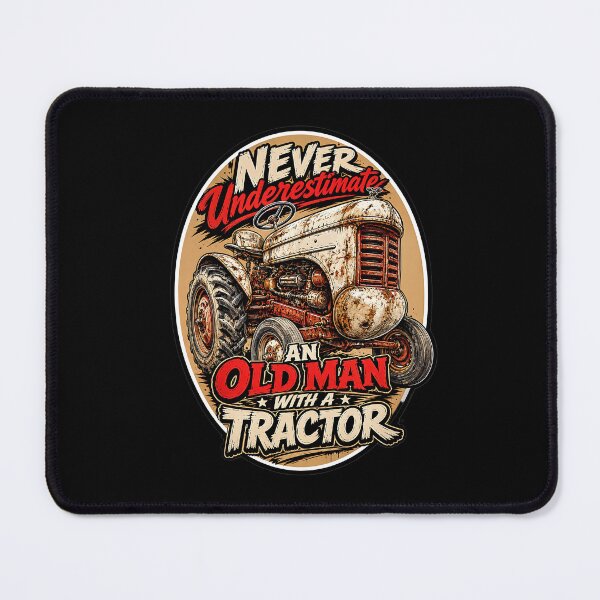 Item preview, Never Underestimate An Old Man With Tractor designed and sold by Wilcox PhotoArt.