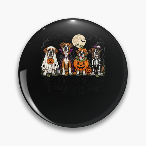 Aperçu de l'œuvre Boxers parce que les gens sont flippants : costume de chien pour Halloween créée et vendue par ArtByimamS.