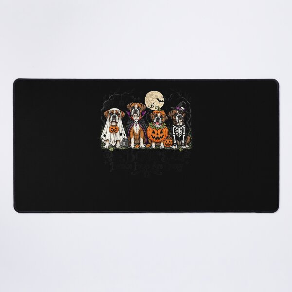 Item preview, Boxers Because People are Creepy Halloween Dogs Costume designed and sold by ArtByimamS.