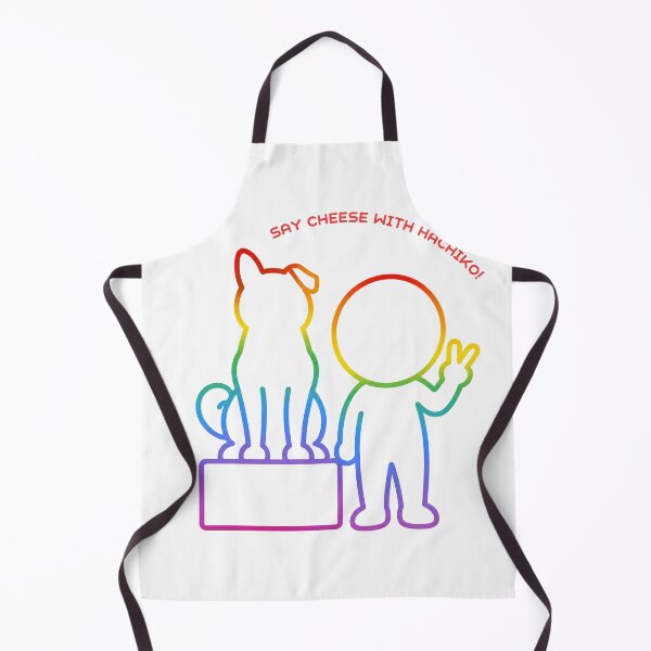 Item preview, Hachiko Statue Photo Spot in Shibuya - Tokyo Travel Pictogram(Rainbow Line) designed and sold by japan-picto.