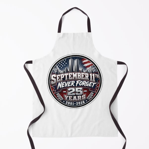 Item preview, September 11th - 911 Never Forget 25 Years Firefighters designed and sold by Wilcox PhotoArt.