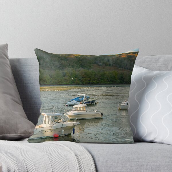 Item preview, Boats Moored on East Looe River designed and sold by VnGphoto.