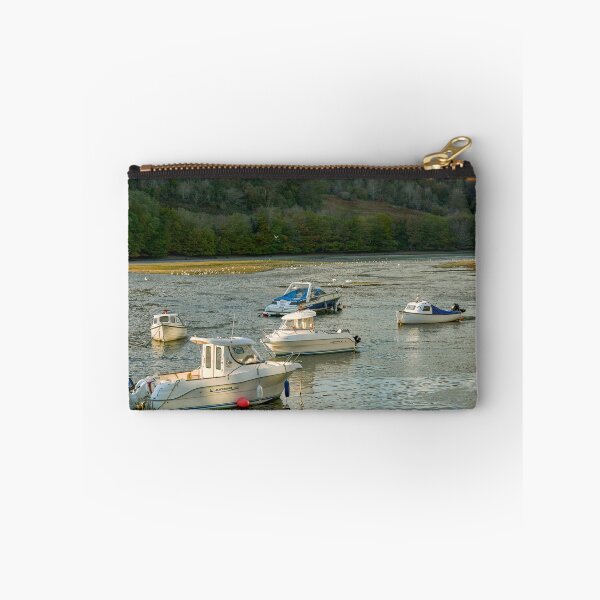 Item preview, Boats Moored on East Looe River designed and sold by VnGphoto.