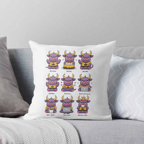Item preview, Crypto Bulls emotions designed and sold by RoseAIArtRhythm.