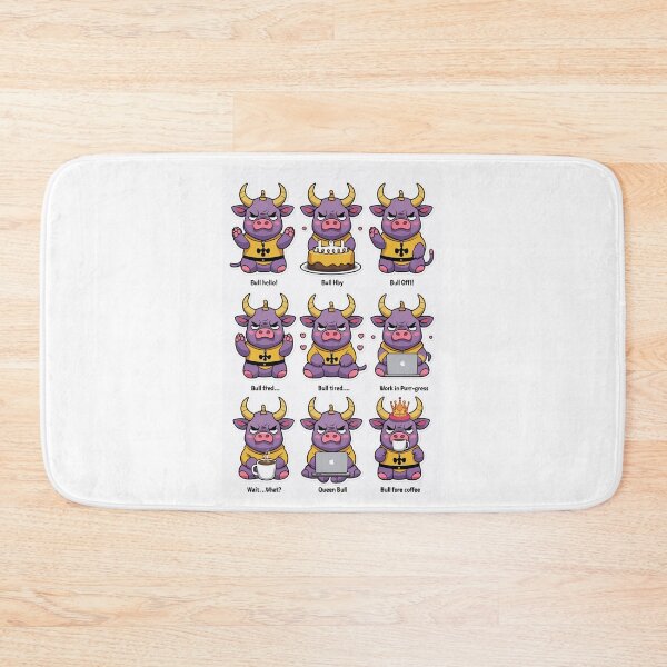 Item preview, Crypto Bulls emotions designed and sold by RoseAIArtRhythm.