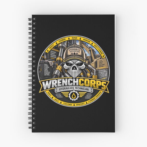 Item preview, WrenchCorps - Hydraulics Technician designed and sold by WrenchCorps.