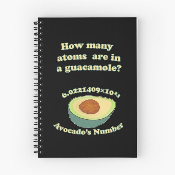 Item preview, Avocados Number Chemistry Pun Funny Science Teacher Gift designed and sold by MathWare MathClips.