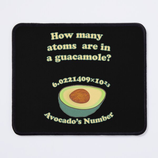 Item preview, Avocados Number Chemistry Pun Funny Science Teacher Gift designed and sold by MathWare MathClips.