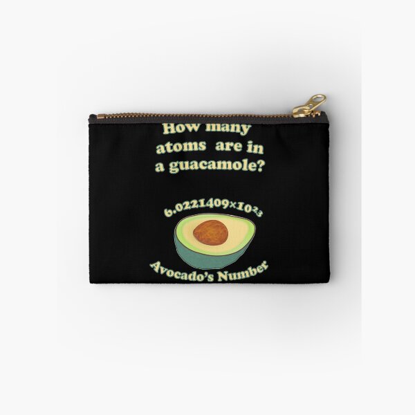Item preview, Avocados Number Chemistry Pun Funny Science Teacher Gift designed and sold by MathWare MathClips.