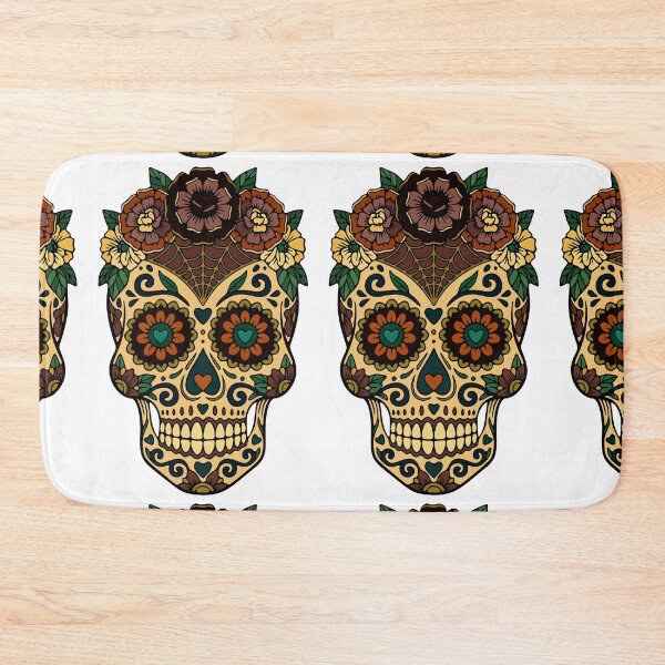 Item preview, Catrina Colorful Sugar Skull Illustration designed and sold by  Ojo de Lilith.