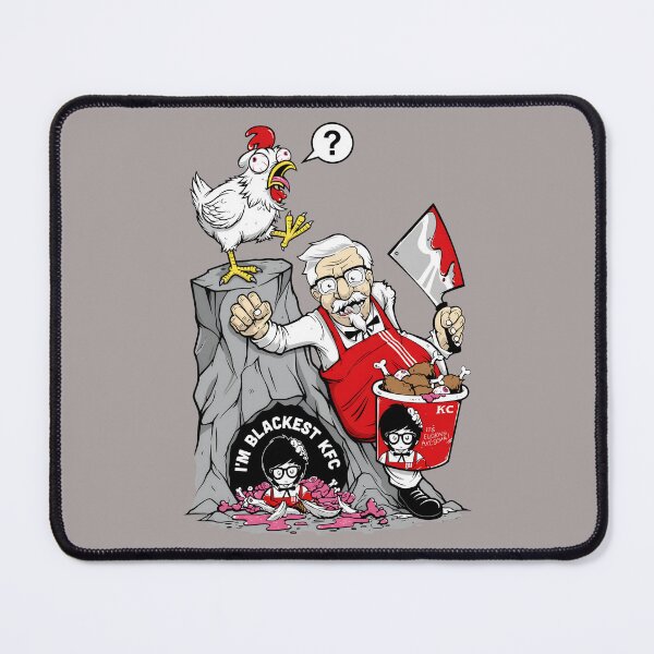 Item preview, Bloody Colonel Cleaver Chicken Parody-18 designed and sold by ToniWaelchi6.