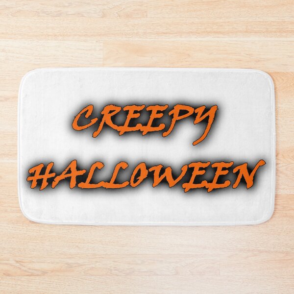 Item preview, Creepy halloween orange typography designed and sold by natalik2024.
