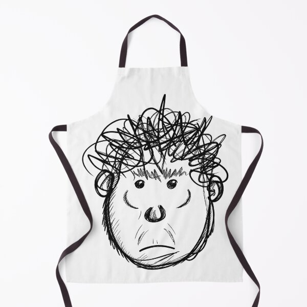 Item preview, Mildly depressed man - hand drawn creature designed and sold by urkog.