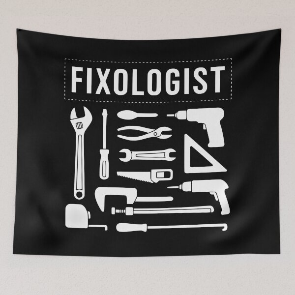 Item preview, fixologist handyman designed and sold by Amareajaosa.