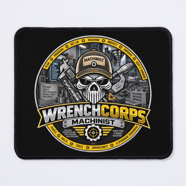 Item preview, WrenchCorps - Machinist designed and sold by WrenchCorps.