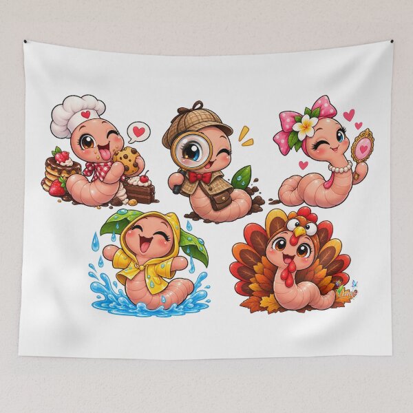 Item preview, The Vermignons gang has arrived at Namaloue's! designed and sold by cheznamaloue.