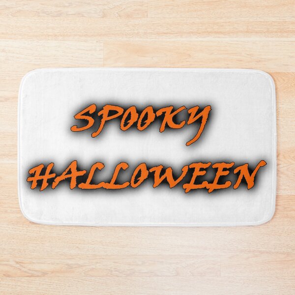 Item preview, Spooky halloween orange typography designed and sold by natalik2024.