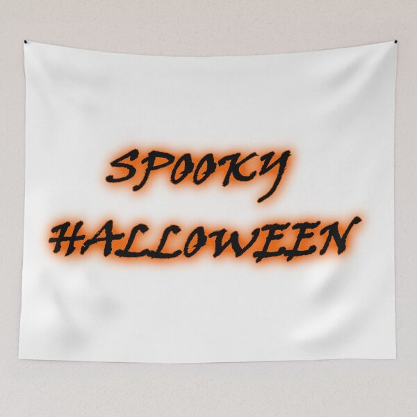 Item preview, Spooky halloween black typography designed and sold by natalik2024.