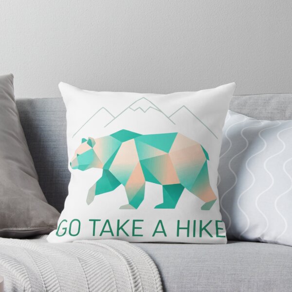Item preview, Go Take a Hike – Geometric Bear Mountain Adventure Design designed and sold by GabeMountainArt.