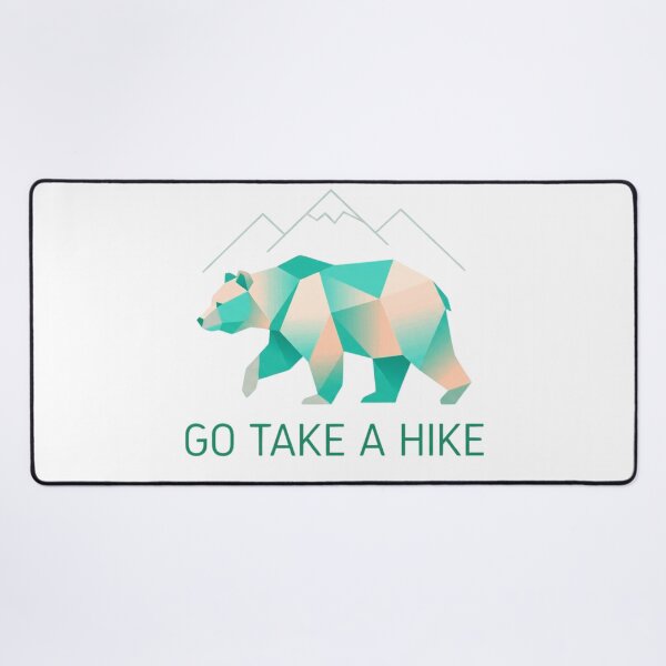 Item preview, Go Take a Hike – Geometric Bear Mountain Adventure Design designed and sold by GabeMountainArt.