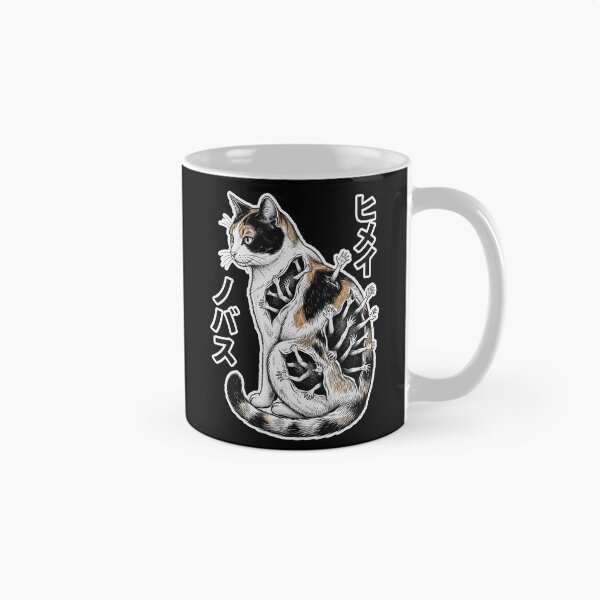 Item preview, Creeping Hands Calico Cat Manga Illustration designed and sold by Flying Doggo.
