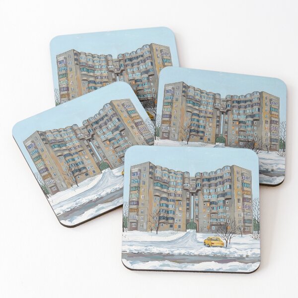 Item preview, Almaty Kazakhstan Travel Print – Acrylic City Art designed and sold by POSTERIOCREW.