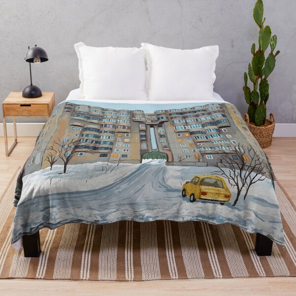 Item preview, Almaty Kazakhstan Travel Print – Acrylic City Art designed and sold by POSTERIOCREW.