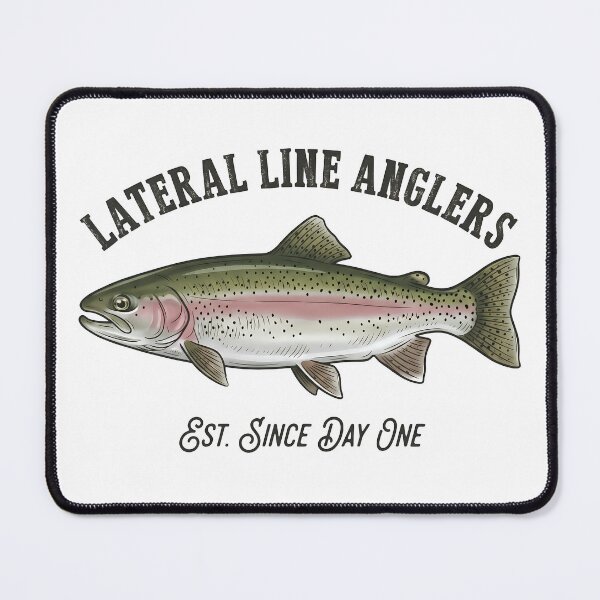 Item preview, Lateral Line Anglers Rainbow Trout Graphic designed and sold by NobleCast .