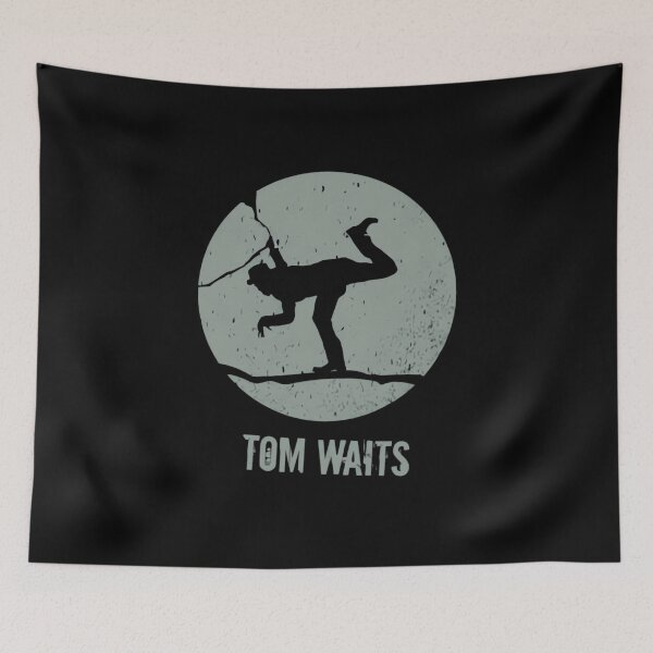 Item preview, Tom waits- smoking designed and sold by HexPopArt.