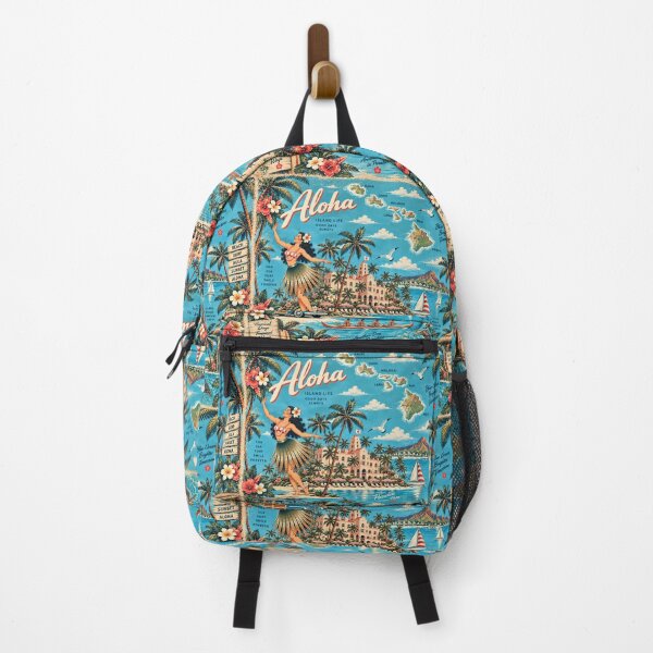 Item preview, Modern Hawaiian Resort – Aloha Islands & Sea Turtles designed and sold by Plus91BIRD.