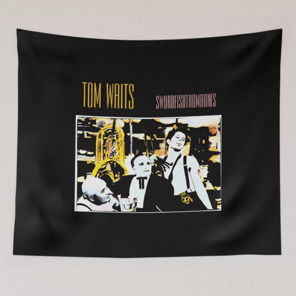 Item preview, Tom waits- smoking designed and sold by HexPopArt.
