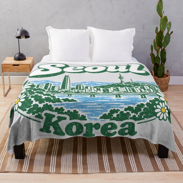 Item preview, Seoul Korean Cute Groovy City designed and sold by HowToCanadian.