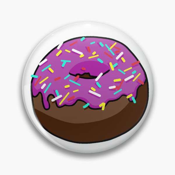 Item preview, Pink Sprinkle Donut Decal designed and sold by emmalouisepaint.