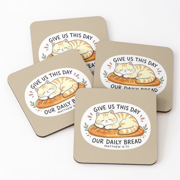 Item preview, Matthew 6:11 Give Us This Day Our Daily Bread designed and sold by plushism.