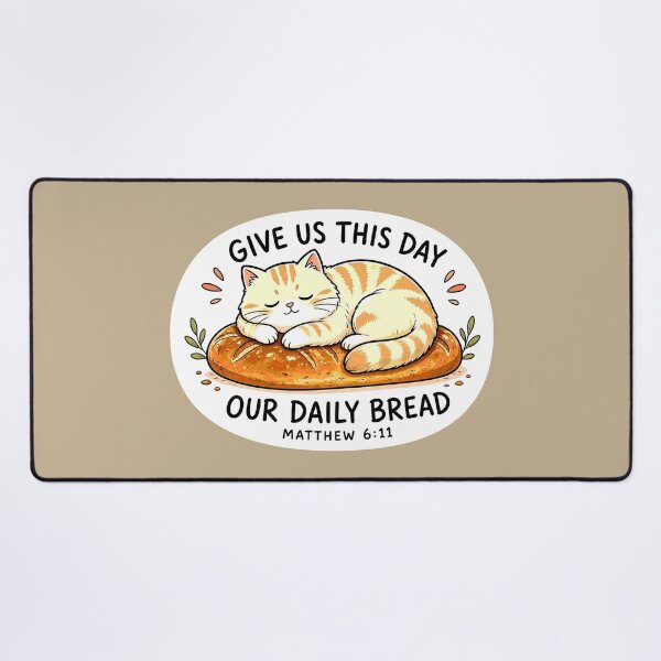 Item preview, Matthew 6:11 Give Us This Day Our Daily Bread designed and sold by plushism.