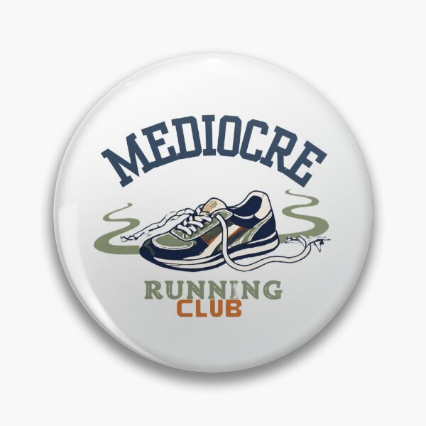 Item preview, Mediocre Running Club Funny Running Shirt  designed and sold by CutieGalore.