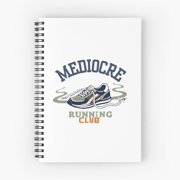 Item preview, Mediocre Running Club Funny Running Shirt  designed and sold by CutieGalore.