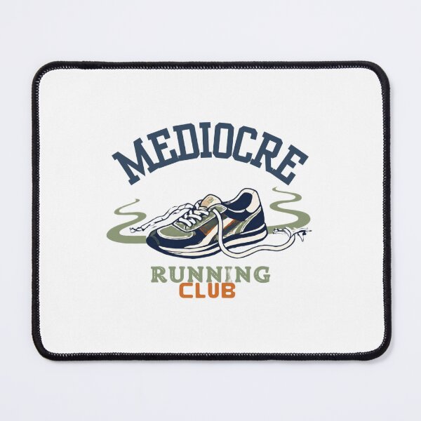 Item preview, Mediocre Running Club Funny Running Shirt  designed and sold by CutieGalore.