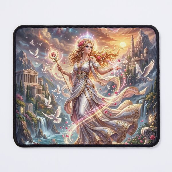 Item preview, Aphrodite - Greek Goddess of Love & Beauty Art designed and sold by Lucid Dream Pixel.
