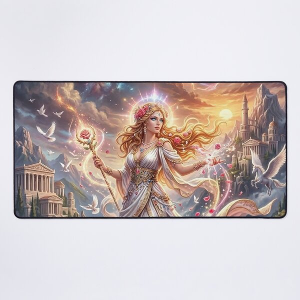Item preview, Aphrodite - Greek Goddess of Love & Beauty Art designed and sold by Lucid Dream Pixel.