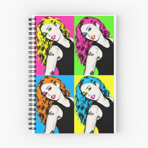 Item preview, Miley x 4 + Warhol = designed and sold by aprd666.