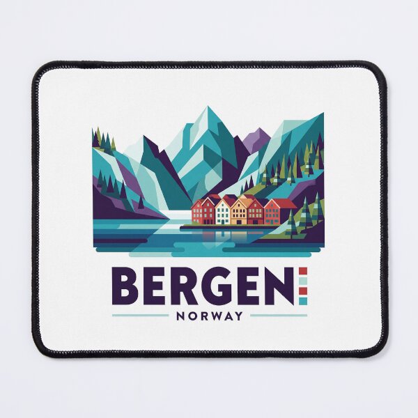 Item preview, Bergen Norway designed and sold by OzzFrequency.